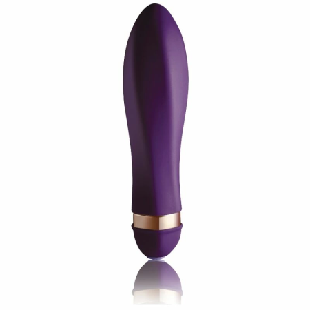 Rocks-Off Twister 10-Mode Waterproof Intimate Massager, Purple Silicone