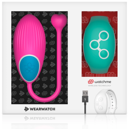 WEARWATCH Egg Fuchsia Intimate Device with WATCHME Remote Control