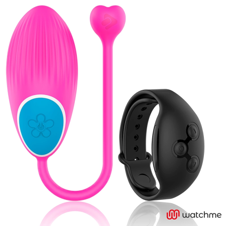 WEARWATCH WatchMe Technology Remote Control Intimate Egg Fuchsia/Jet