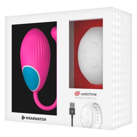 WEARWATCH Egg Fuchsia - Remote-Controlled Intimate Wellness Device