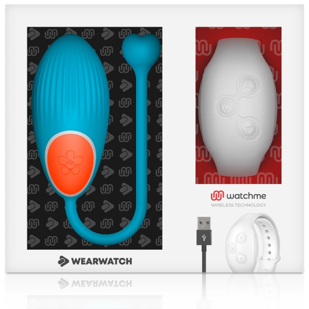 Wearwatch Blue Intimate Egg with WATCHME Remote Control Technology