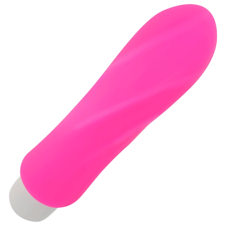 OHMAMA Silicone Vibrating Bullet 12cm Flexible Tip, Purple