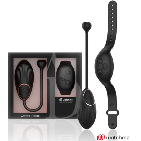 ANNE'S DESIRE AD EGG Wireless Intimate Device with WATCHME Remote Black