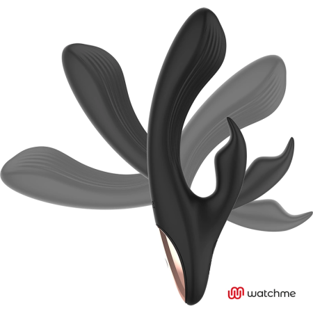 ANNE'S DESIRE Rabbit Intimate System with WATCHME Remote Black/Gold 20cm