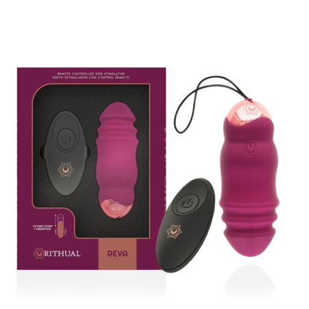 Rithual Reva Egg Remote-Controlled Intimate Device Up&Down System, Pink