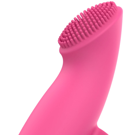 OHMAMA Pink Thimble Finger Vibrator Xmas Edition, Waterproof, 89 mm