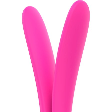 OHMAMA Dual Motor Vibrator Xmas Edition, Waterproof, 195x50mm, Silicone