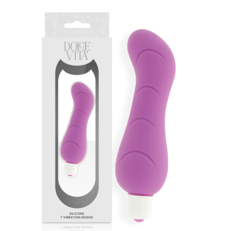 Dolce Vita G-Spot Intimate Machine Silicone Purple 7 Modes 122x40mm