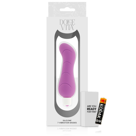 Dolce Vita G-Spot Intimate Machine Silicone Purple 7 Modes 122x40mm