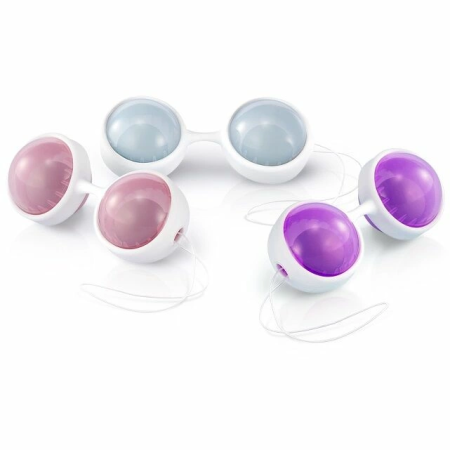LELO LUNA Beads Plus Advanced Pelvic Floor Exercise Set, 6 Weighted Spheres