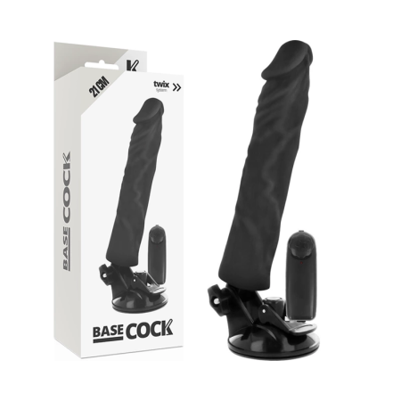 BASECOCK Remote-Controlled Flexible Model Black 21cm x 4cm TPE
