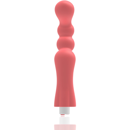 G-SPOT Gohan Vibrator Light Red - Ergonomic USB Rechargeable Massager
