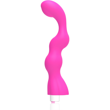 G-SPOT George Rechargeable Silicone Intimate Massager Pink 200mm