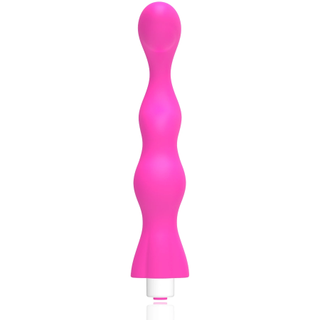G-SPOT George Rechargeable Silicone Intimate Massager Pink 200mm