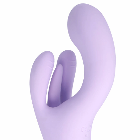 MIA Guell Ergonomic Dual Motor Intimate Massager, 10 Modes, Pink, 19.2 cm