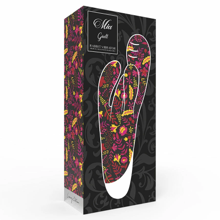 MIA Guell Ergonomic Dual Motor Intimate Massager, 10 Modes, Pink, 19.2 cm