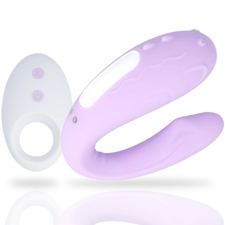 MIA Rin Remote Control Intimate Device for Couples, Waterproof, 8.6x3.2 cm