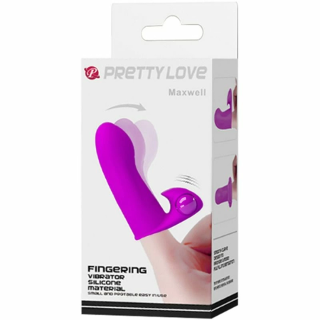 Pretty Love Maxwell Compact Finger Vibrator with Powerful Vibration System