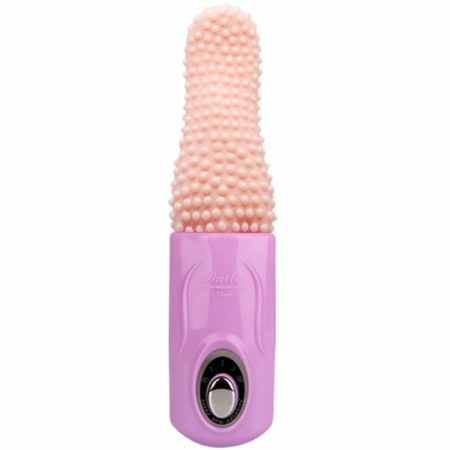 Pretty Love Smart Tongue Rotating Intimate Device USB TPR ABS Pink