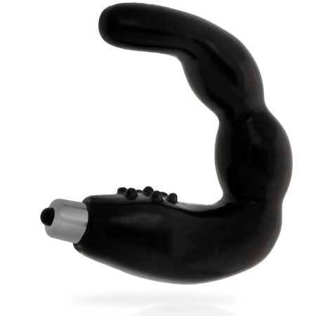 Addicted Toys Prostate Vibration Massager - Black, TPR, Compact Size