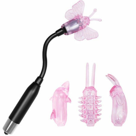 Baile Wizard Magic Wand Versatile Vibrator 4 Heads Flexible System