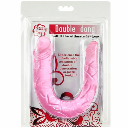 Baile Double Dong Pink Flexible Intimate Machine 30.5cm TPR
