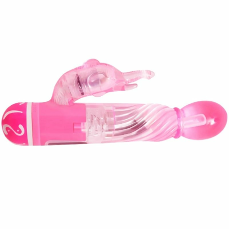 Baile Multispeed Intimate Massager Pink Flexible Dual System 10 Modes
