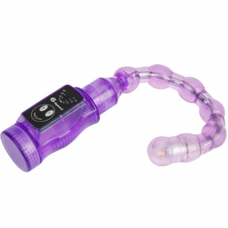 Baile Distortion Triple Lilac Flexible Beaded Stimulator 6-Function