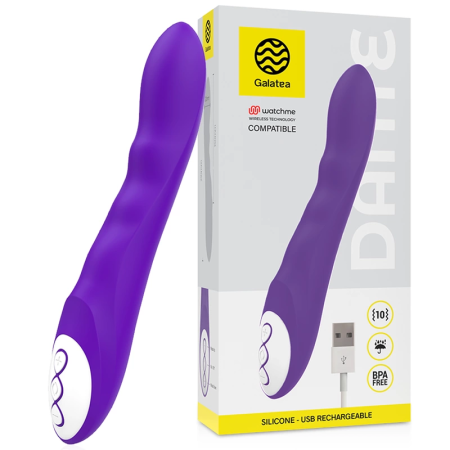 Galatea Dante Lilac Intimate Massager with WATCHME Wireless Compatibility