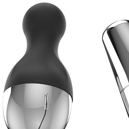 Brilly Glam Ian Remote Control Intimate Device Black/Silver 19cm USB