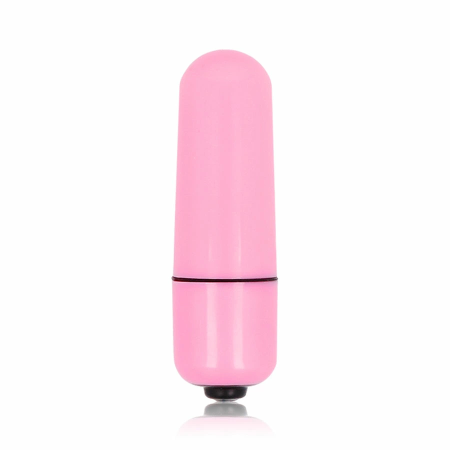 Glossy Small Bullet Vibe Deep Rose ABS Compact Waterproof 58mm