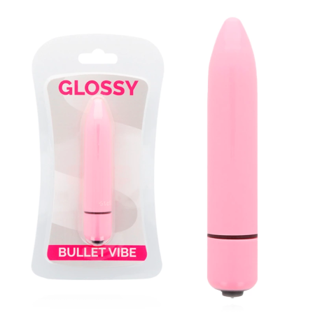 Glossy Thin Vibe Pink - Compact Water-Resistant ABS Model 87mm