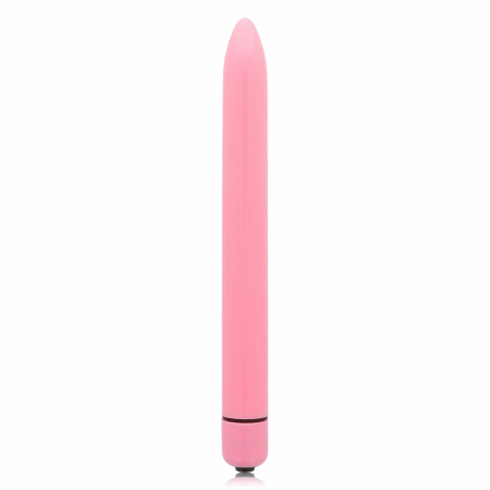 Glossy Slim Pink - Compact Vibrating Massager, Water-Resistant, 16.5cm