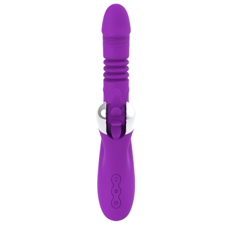 FUN FUNCTION Bunny Funny Up & Down 2.0 Silicone Intimate Device Pink 24cm