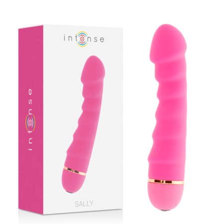Intense Sally Silicone Personal Massager 20 Modes Pink 16cm