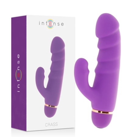 Intense Crass 20-Speed Silicone Lilac Flexible Ergonomic Massager