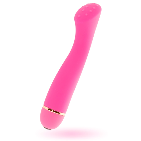 Intense Lilo 20-Speed Silicone Massager Pink 17.7cm Waterproof Ergonomic
