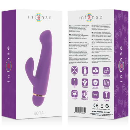 Intense Boral Lilac 20-Speed Silicone Intimate Device Ergonomic