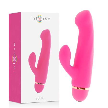 Intense Boral Silicone Pink Multi-Speed Intimate Device 17.8cm