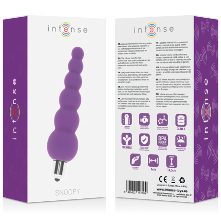 Intense Snoopy 7-Speed Silicone Intimate Massager Lilac 13.5cm