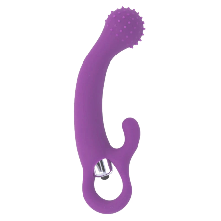Intense Naila Vibrating Silicone Device Lilac 17.5cm Waterproof