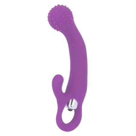 Intense Naila Vibrating Silicone Device Lilac 17.5cm Waterproof