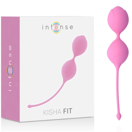 Intense Kisha Fit Silicone Pelvic Floor Trainer Pink 84g 3.5x20cm