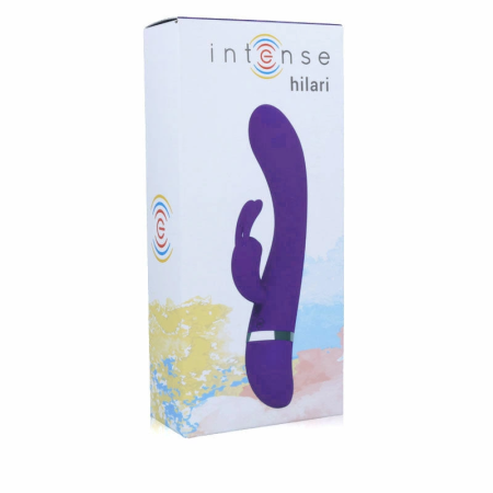 INTENSE Hilari Lilac Silicone Luxe Dual-Motor Flexible Vibrator 18.9cm