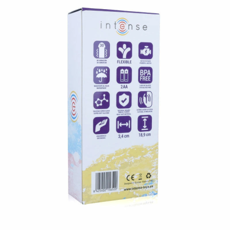 INTENSE Hilari Lilac Silicone Luxe Dual-Motor Flexible Vibrator 18.9cm