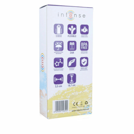 INTENSE Leo Luxe Intimate Massager Lilac Silicone Flexible 30 Modes