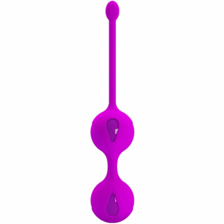 Pretty Love Tighten Up II Kegel Exercise Balls Silicone 16.3 cm Pink