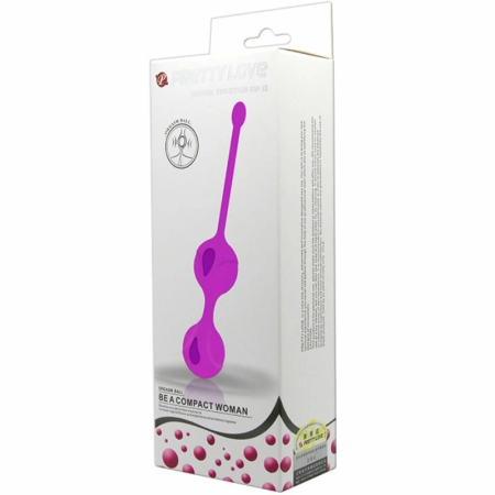 Pretty Love Tighten Up II Kegel Exercise Balls Silicone 16.3 cm Pink