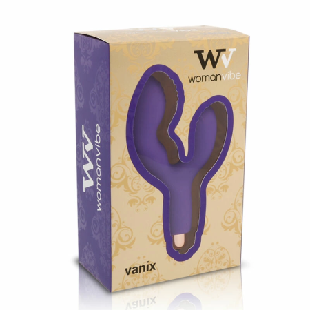 Womanvibe Vanix Silicone Unisex Stimulator - Flexible & Discreet 12.1 cm