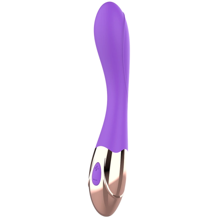 Womanvibe Sunny Rechargeable Silicone Dual-Motor Vibrating Device Lilac/Gold